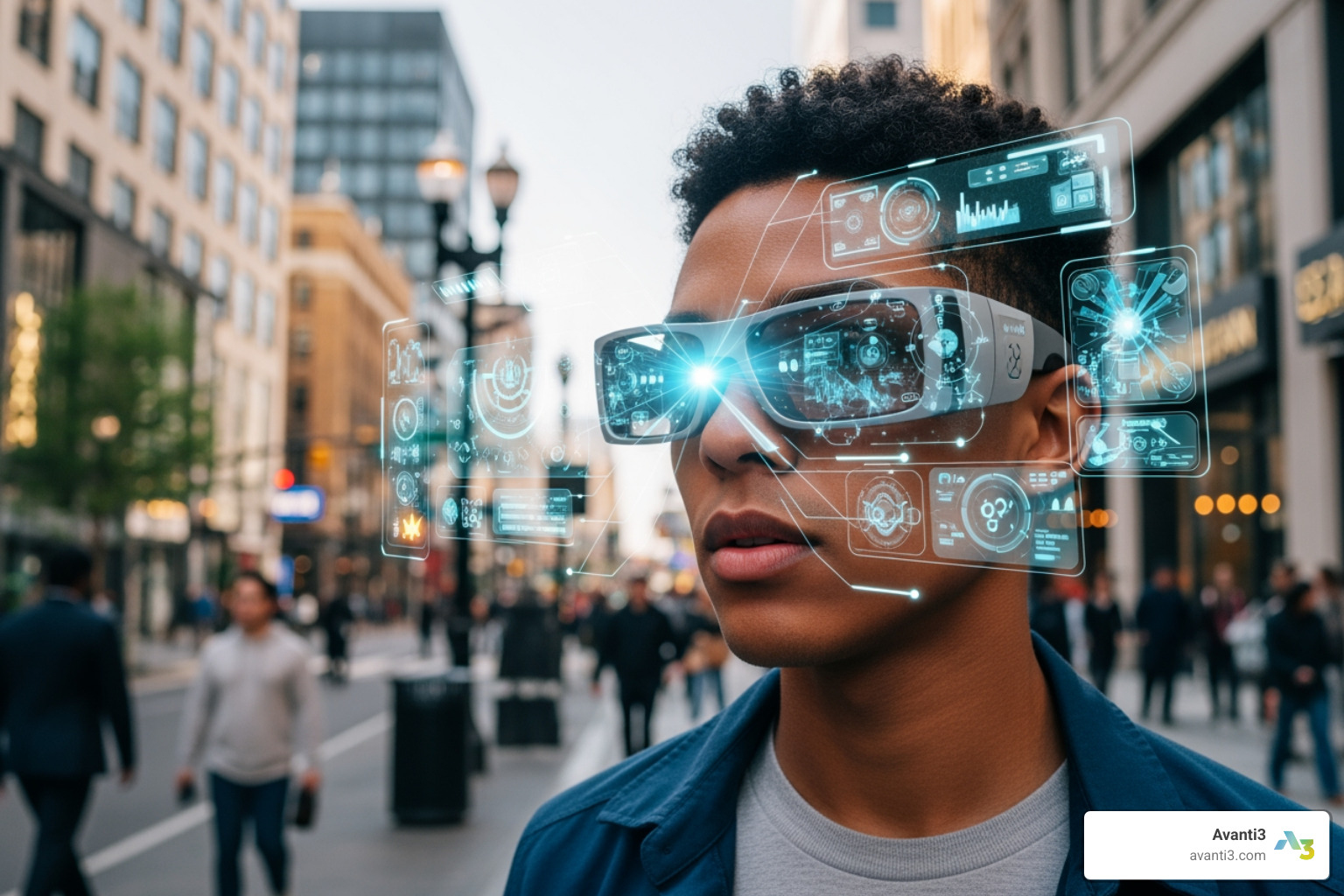 Future AR tech and glasses - AR social media