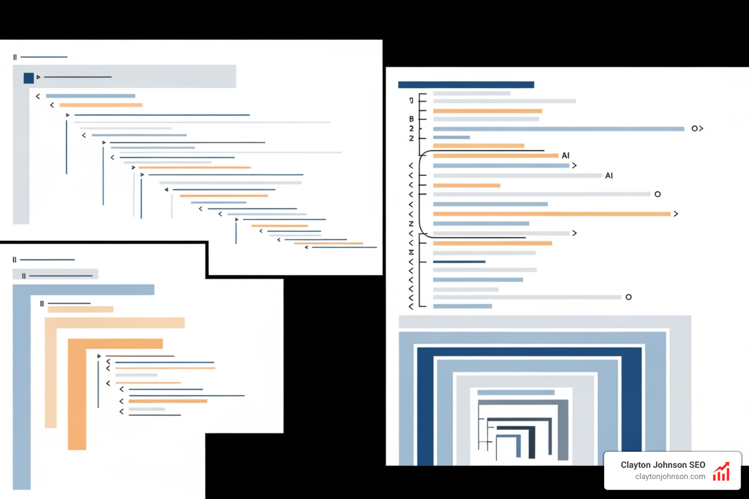 A structured AI prompt template showing sections for Role, Task, Context, Requirements, and Output Format wrapped in XML tags - Best Claude coding prompts