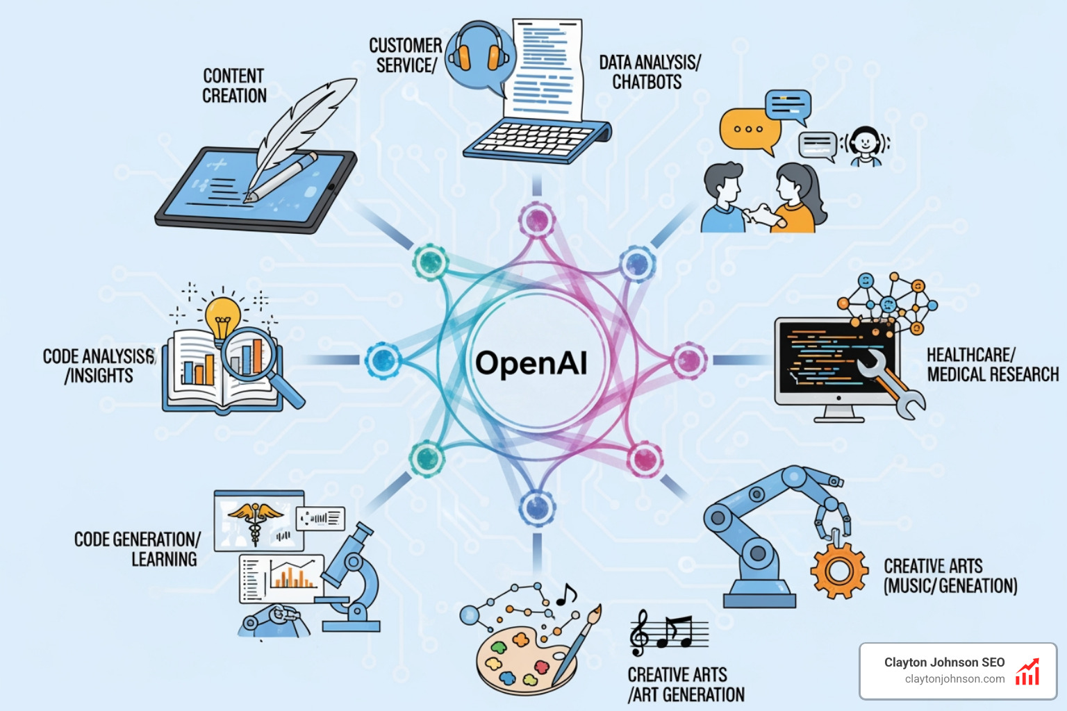 OpenAI product ecosystem for business - openai use cases