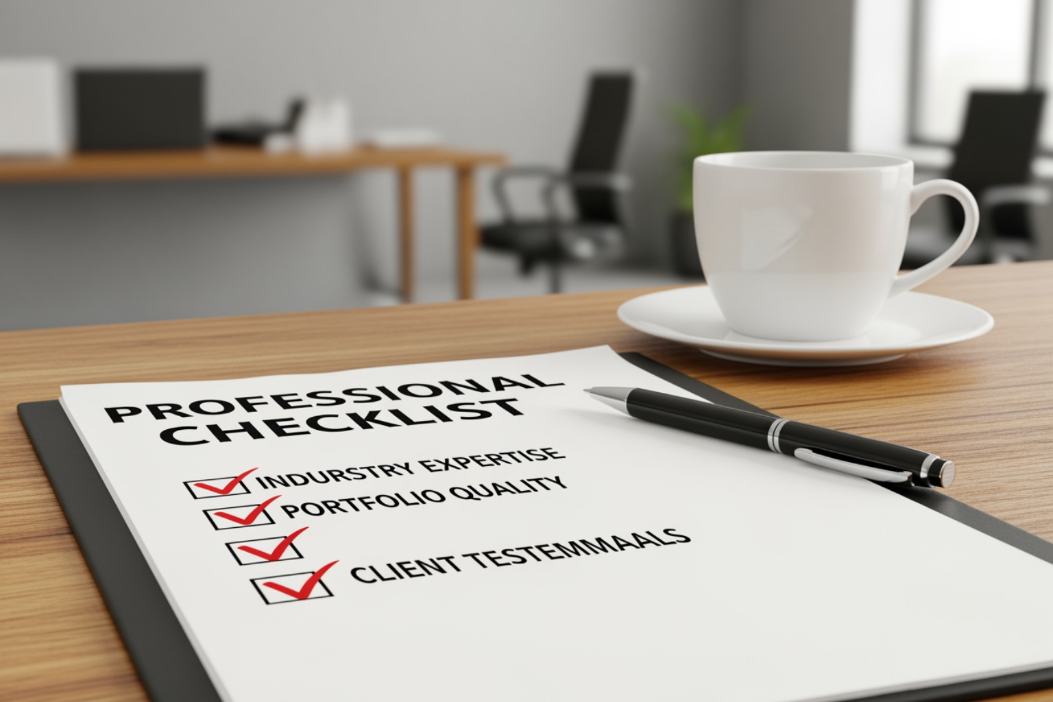 checklist for agency evaluation - choose a content marketing agency