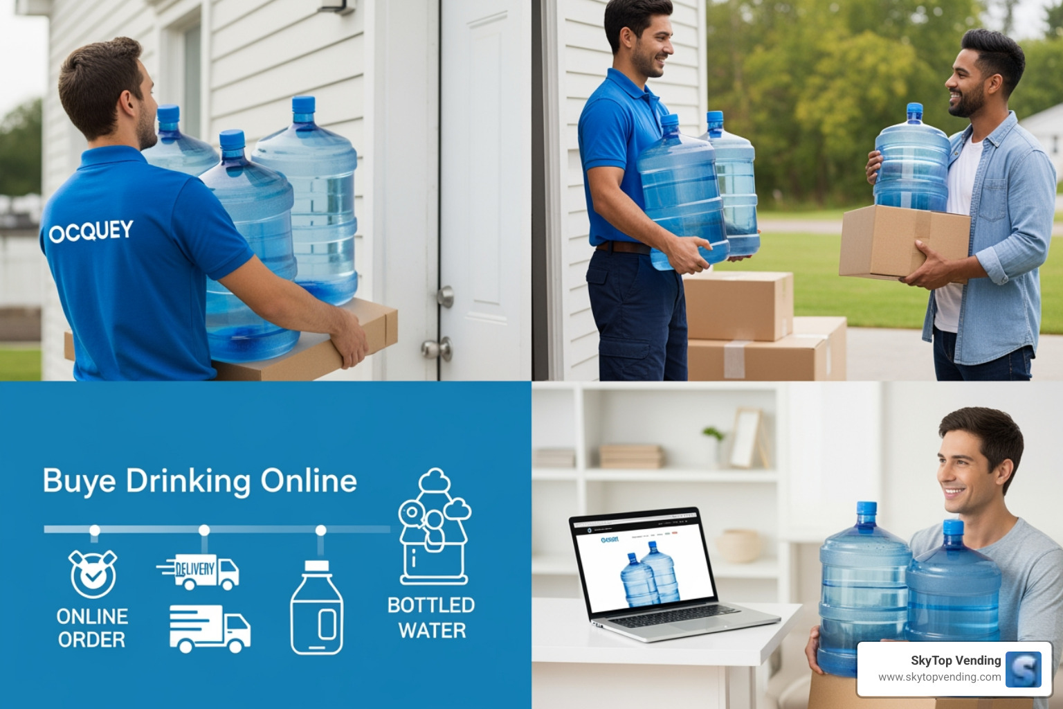 variety of bottled water types including purified jugs, spring water bottles, and sparkling cans - buy drinking water online variety of bottled water types including purified jugs, spring water bottles, and sparkling cans - buy drinking water online