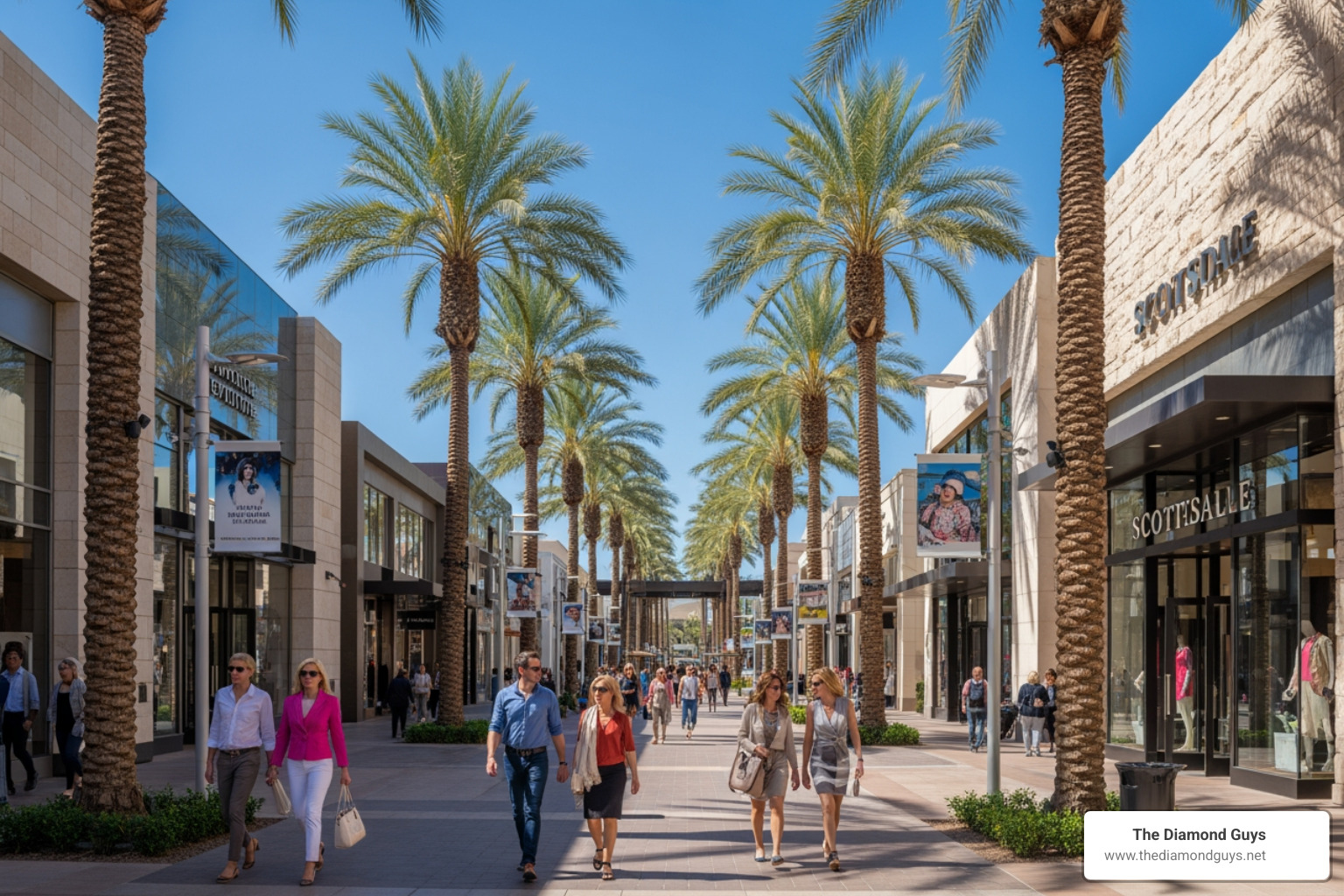 Scottsdale luxury shopping district - Used Rolex Arizona