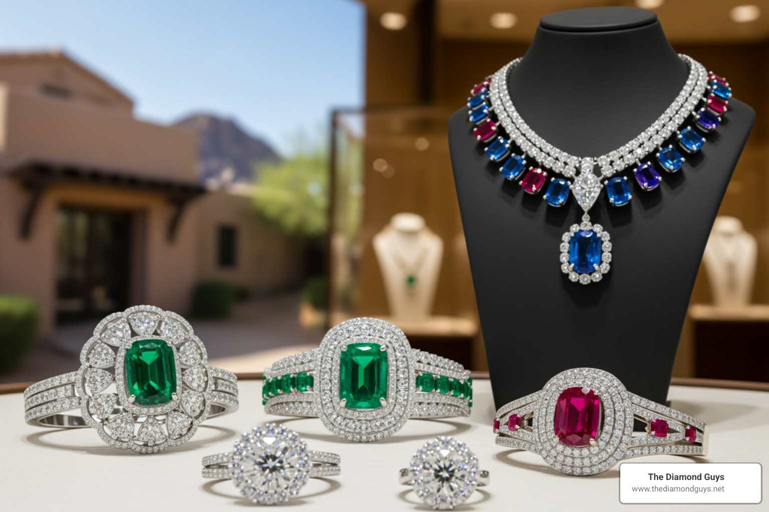 Old Town Scottsdale shopping district - Fine jewelry Scottsdale AZ Old Town Scottsdale shopping district - Fine jewelry Scottsdale AZ