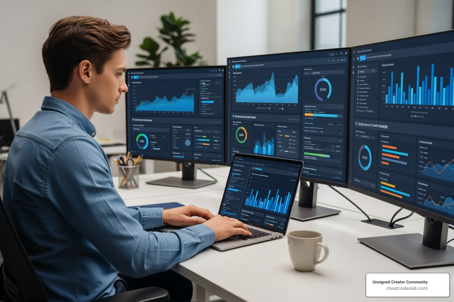 digital marketer using AI tools to scale content production - Content marketing secrets