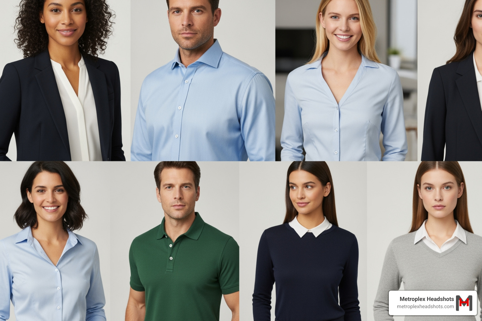 comparing color palettes against skin tones - what to wear for a good headshot comparing color palettes against skin tones - what to wear for a good headshot