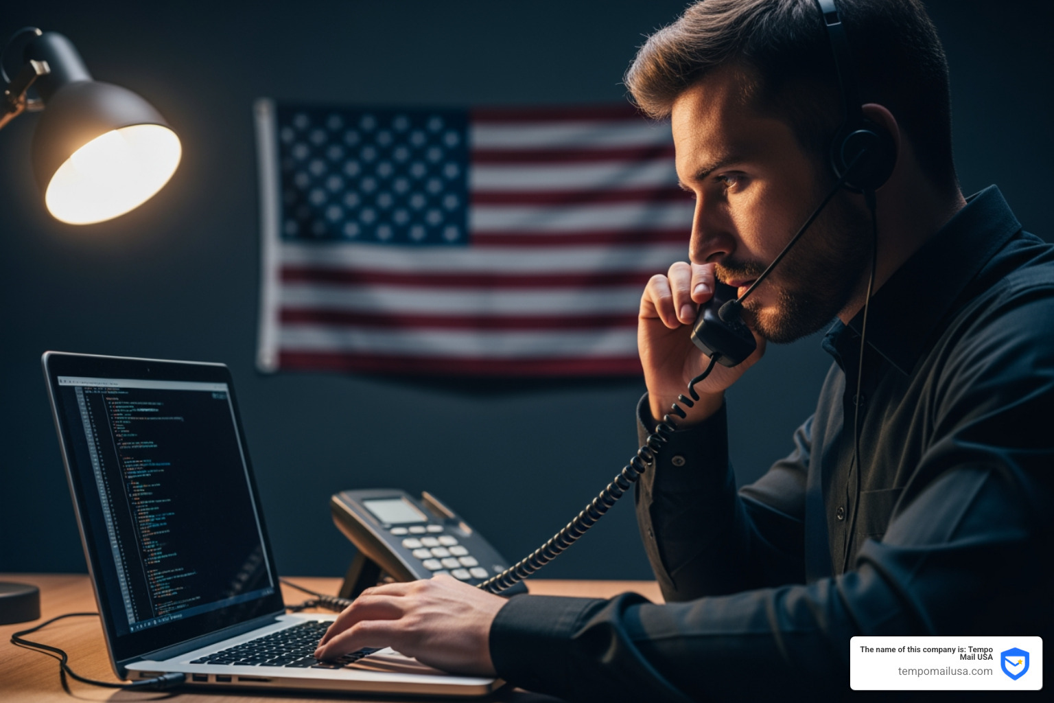 hacker using a laptop and phone to conduct vishing attacks - google voice search spam calls hacker using a laptop and phone to conduct vishing attacks - google voice search spam calls