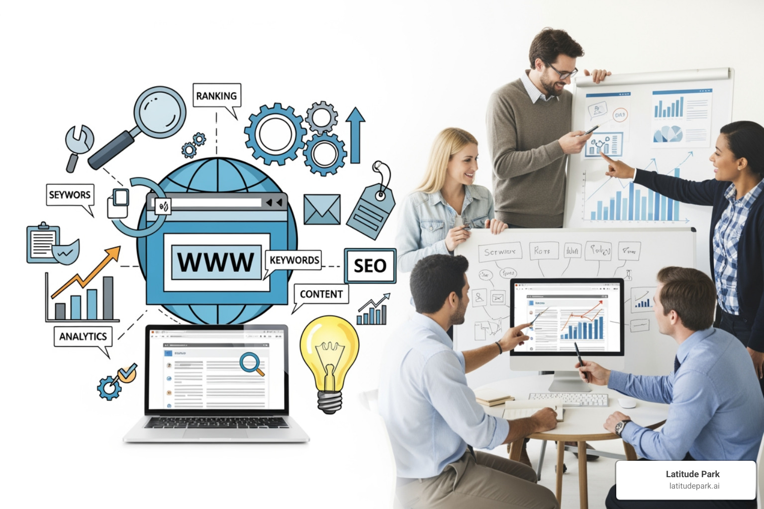 search engine bots crawling a website - internet search engine optimisation