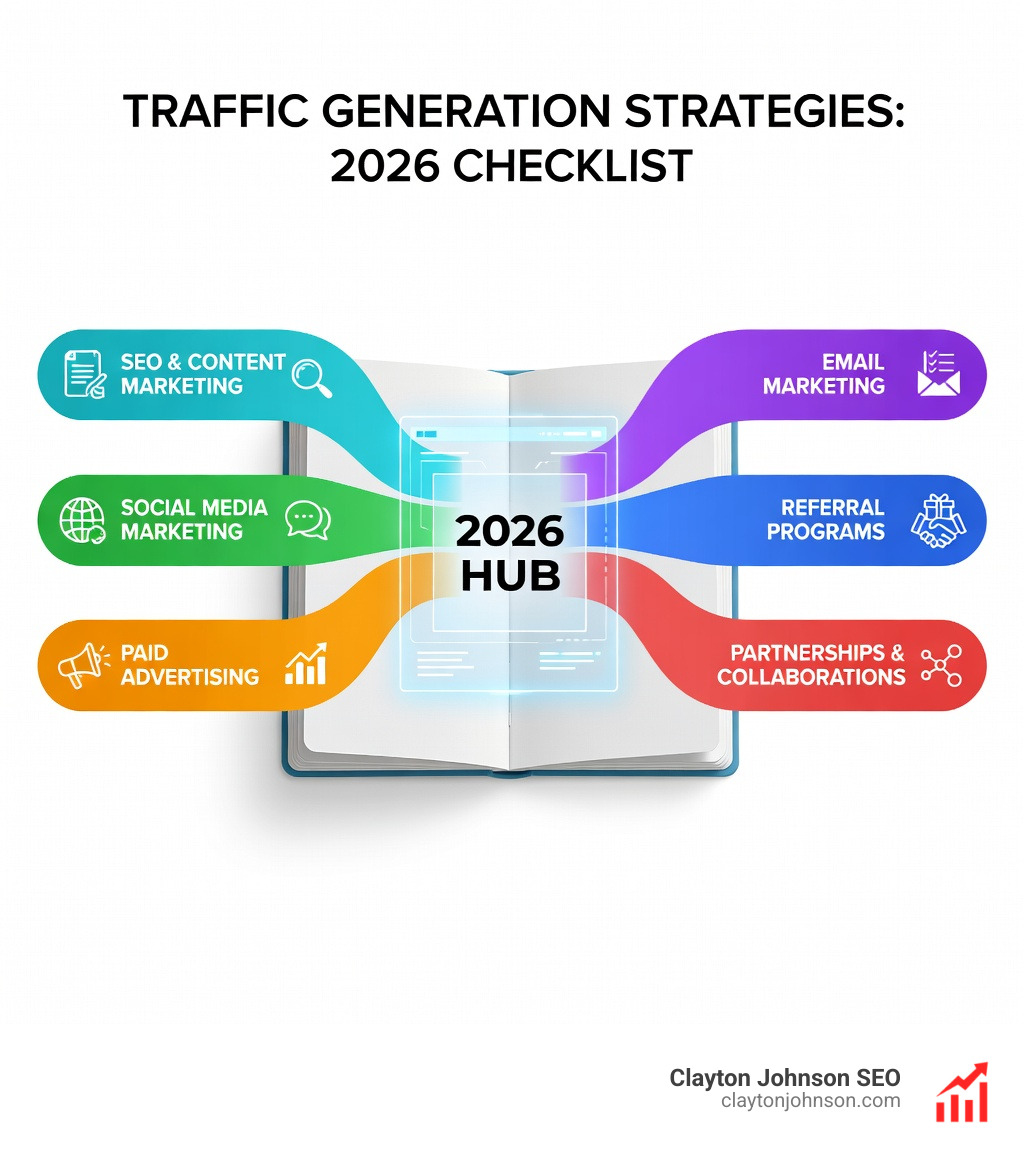 common marketing mistakes graphic showing budget leaks and inconsistent posting schedules - Traffic generation strategies