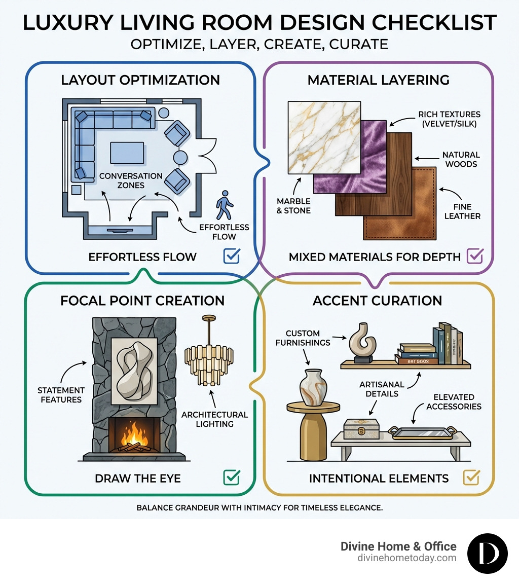 How To Make Your Living Room Look Like A Million Bucks | Divine Home ...