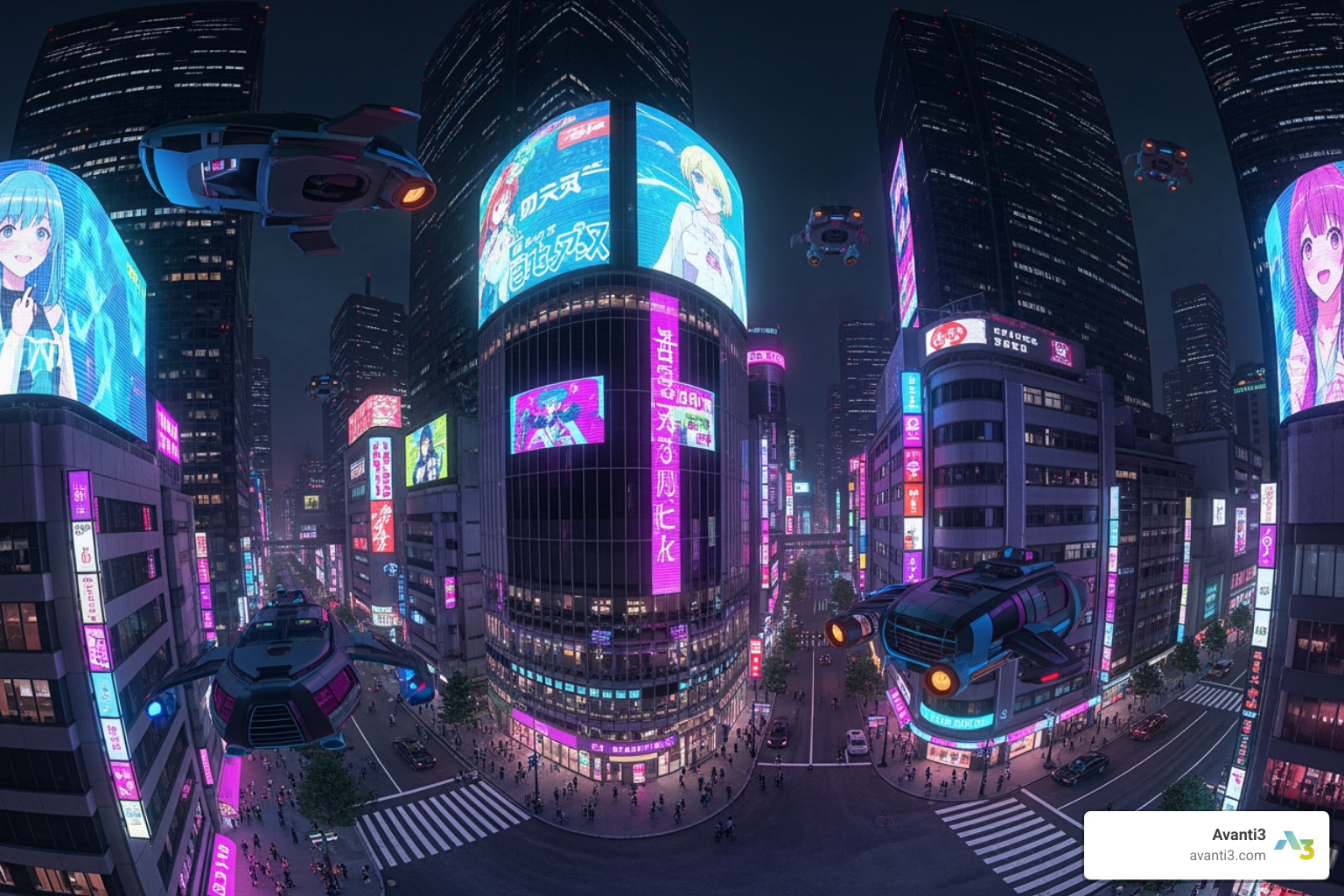 360-degree anime environment - anime vr experience