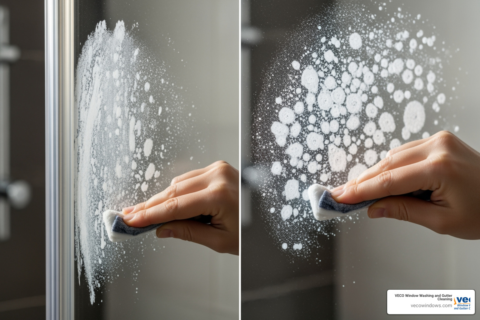 white vinegar, baking soda, and microfiber cloths - hard water spot removal white vinegar, baking soda, and microfiber cloths - hard water spot removal