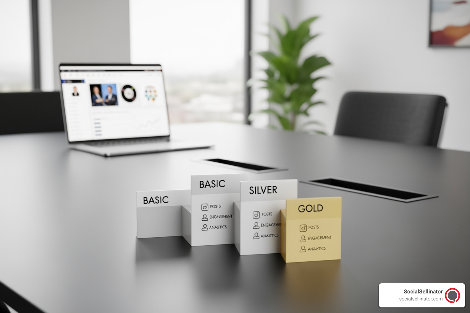 Social Media Service Tiers - social media maintenance packages