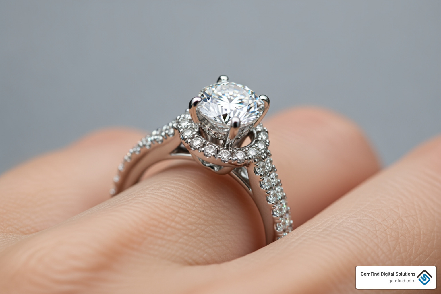high-quality diamond jewelry photography showing the detail and sparkle of a ring - Jewelry influencer marketing high-quality diamond jewelry photography showing the detail and sparkle of a ring - Jewelry influencer marketing