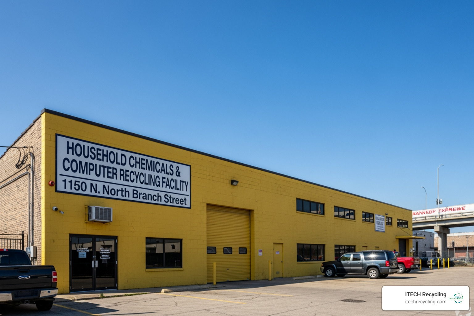 The Household Chemicals & Computer Recycling Facility in Chicago - Where to recycle electronics Chicago