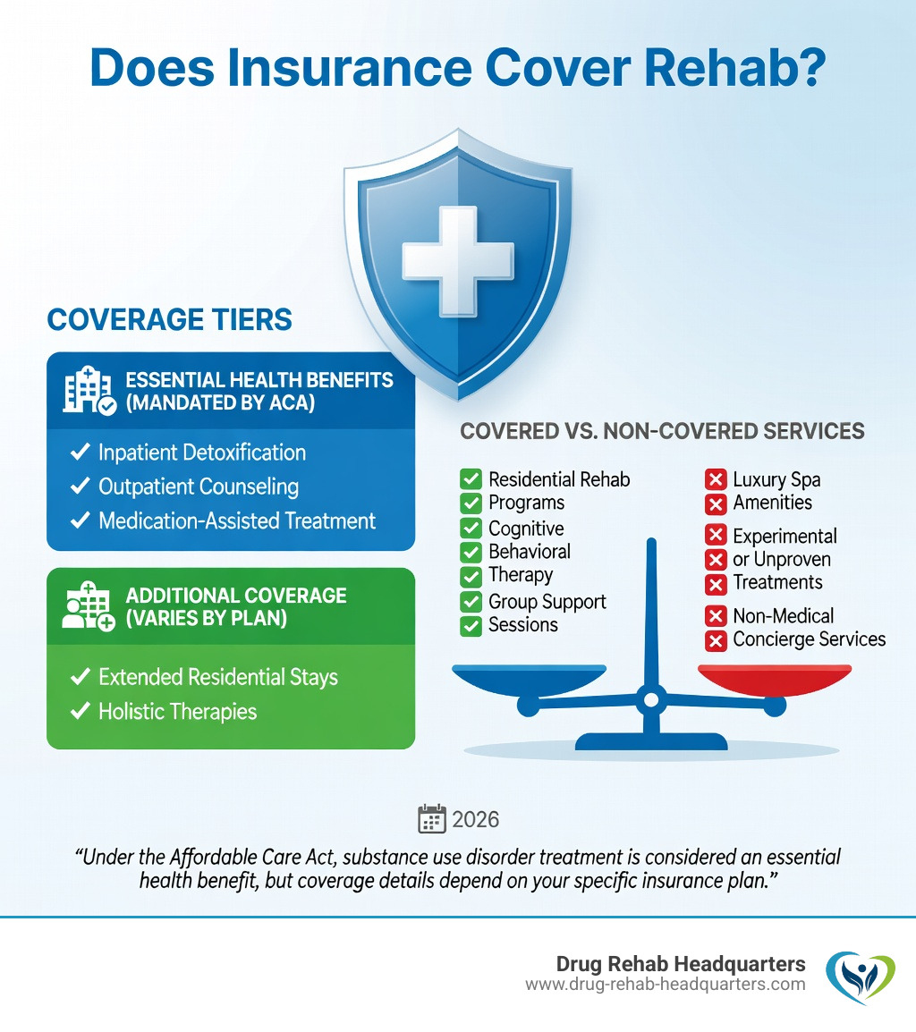 the Affordable Care Act document on a desk - Does Insurance Cover Rehab