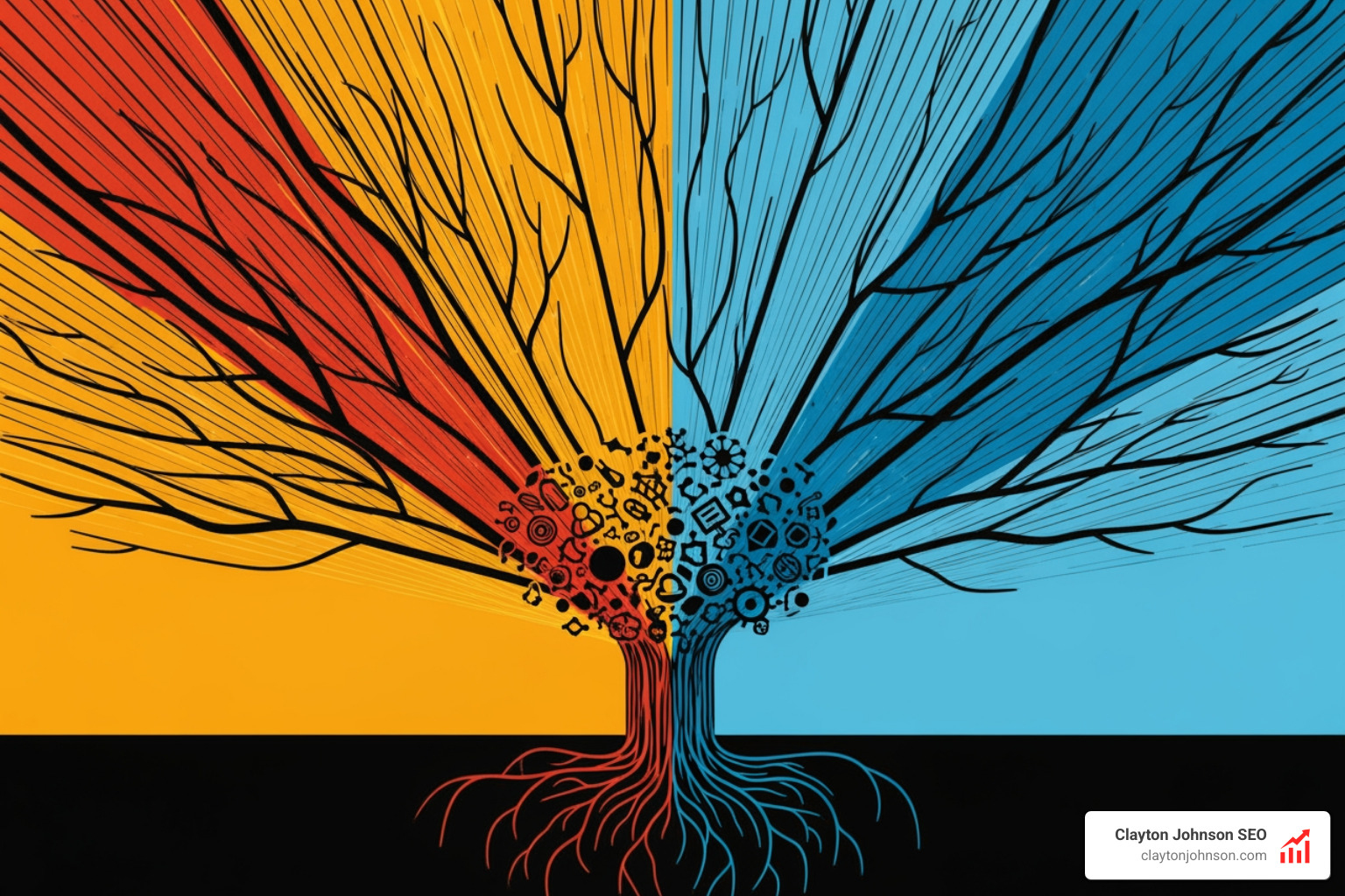 the 90-day authority sprint showing phases of foundation, content clustering, and distribution - authority site building framework