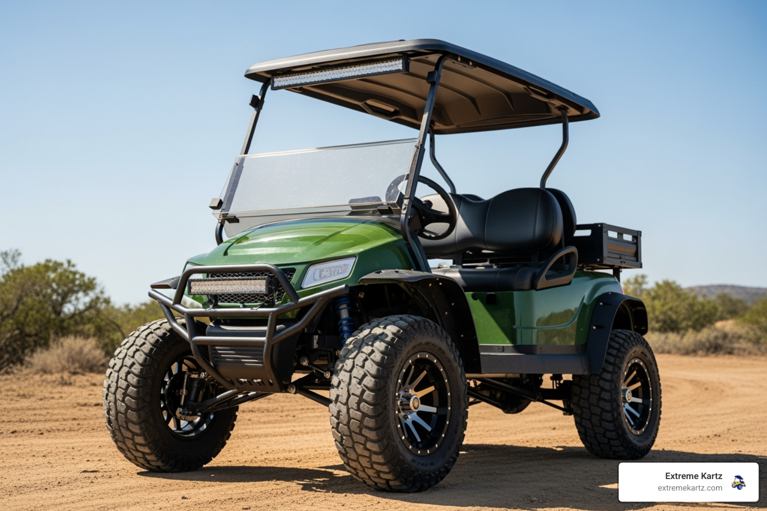 golf cart with fender flares - Double Take fender flares
