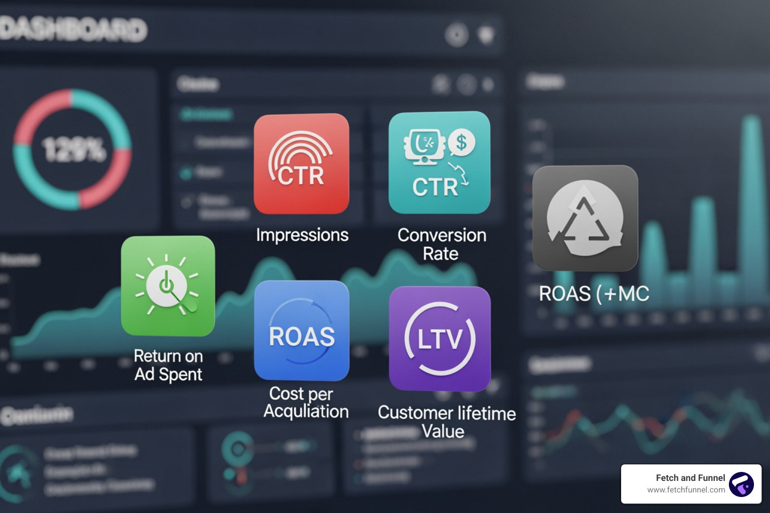 key performance indicator icons - Ad performance insights key performance indicator icons - Ad performance insights