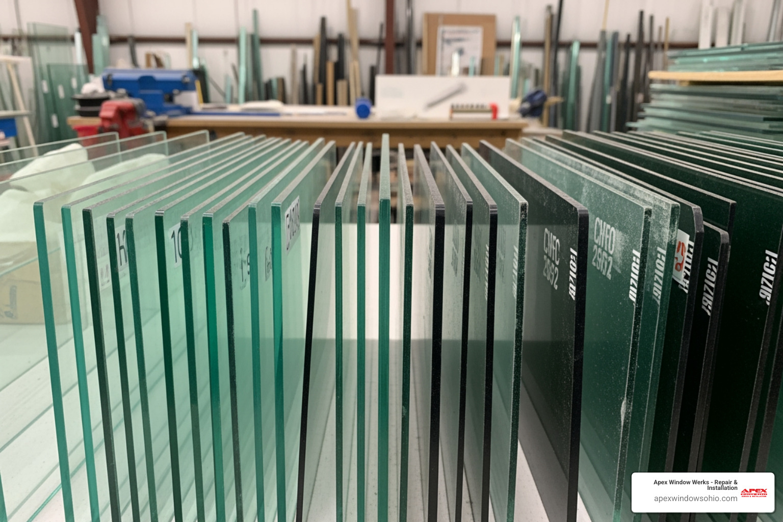 various glass types including tempered and annealed glass samples - Glass panel replacement various glass types including tempered and annealed glass samples - Glass panel replacement