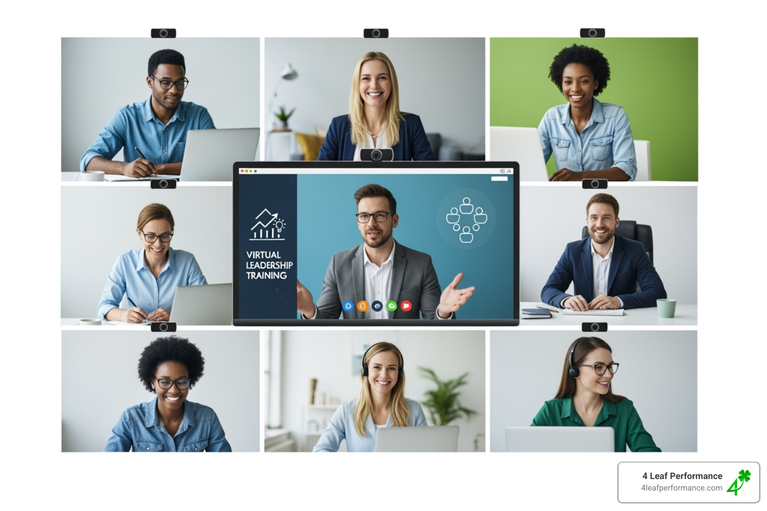 manager choosing a training path on a digital dashboard - virtual leadership training manager choosing a training path on a digital dashboard - virtual leadership training
