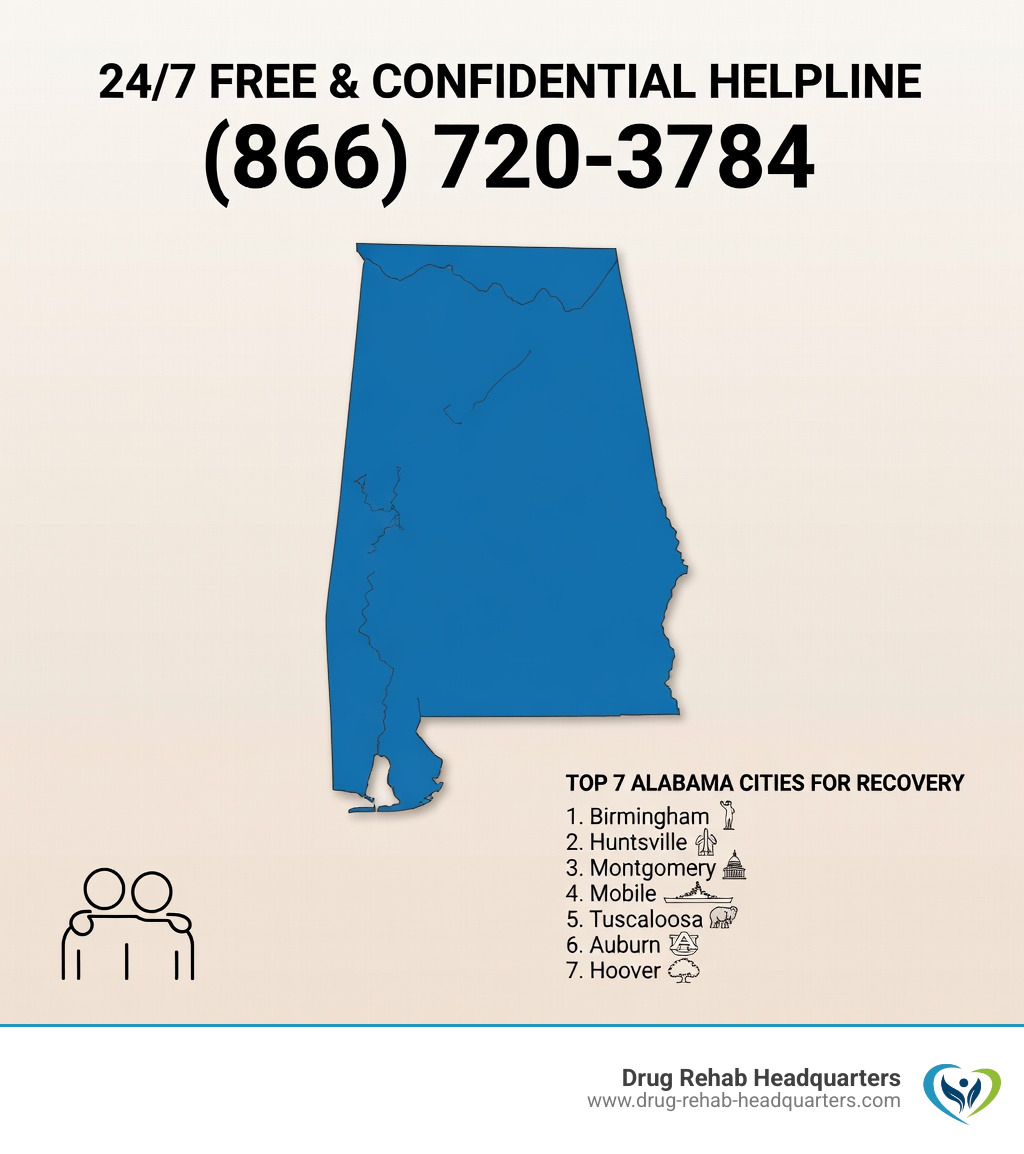 Alabama recovery landscape - Top 7 Alabama Cities for Recovery