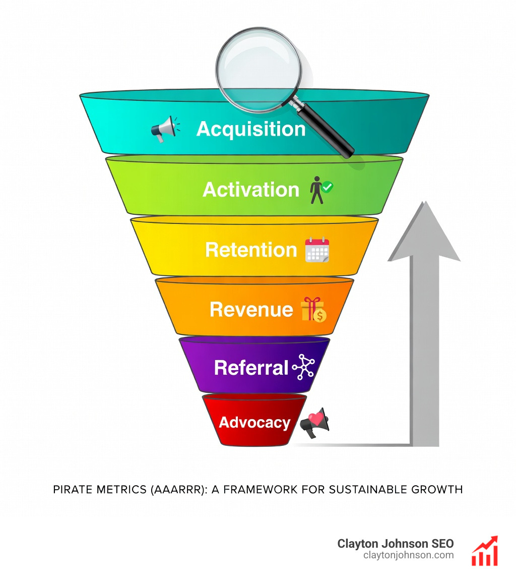A team reviewing a growth dashboard - pirate metrics growth framework