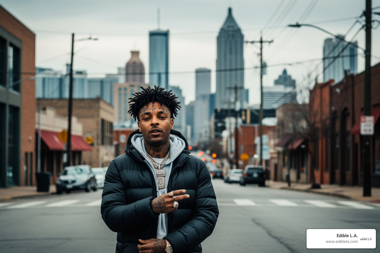 21 Savage in Atlanta before his 2019 arrest - where is 21 savage from 21 Savage in Atlanta before his 2019 arrest - where is 21 savage from