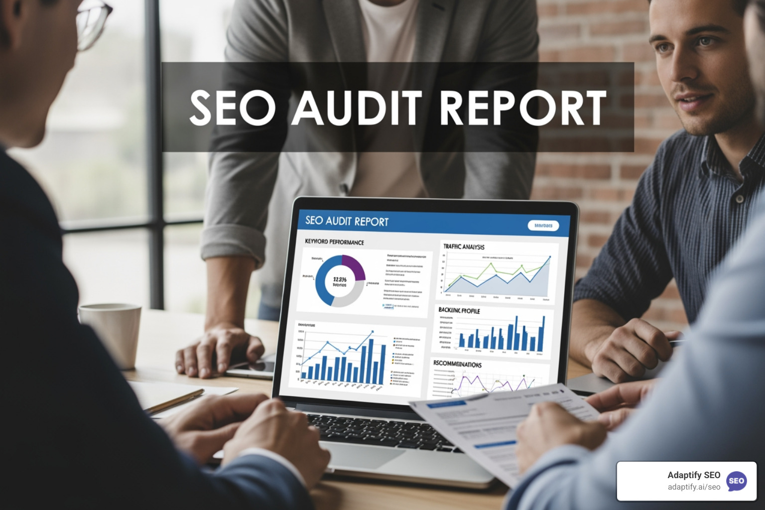 On-page SEO elements including title tags, meta descriptions, and header hierarchy - SEO audit reports