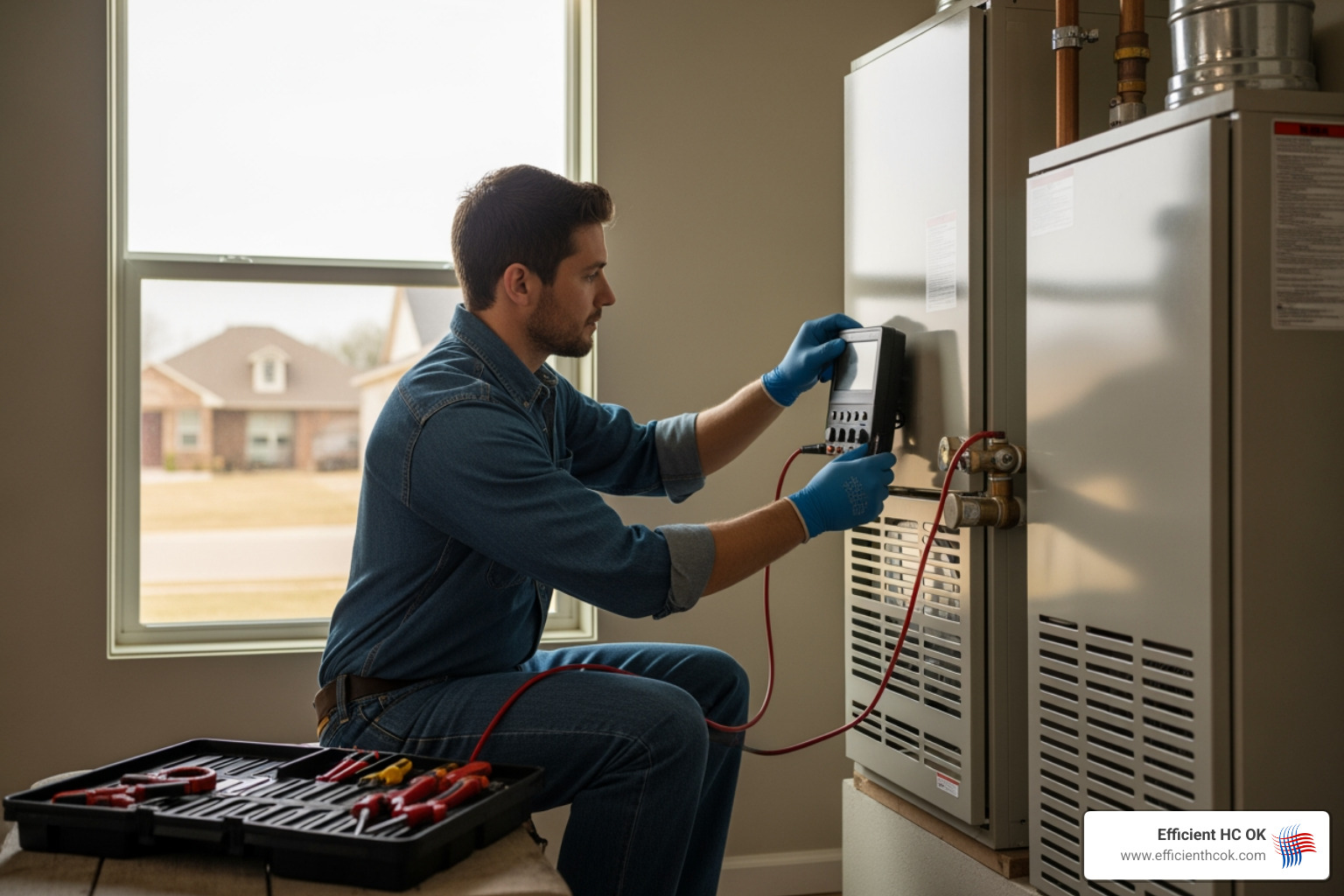 furnace troubleshooting in harrah, ok