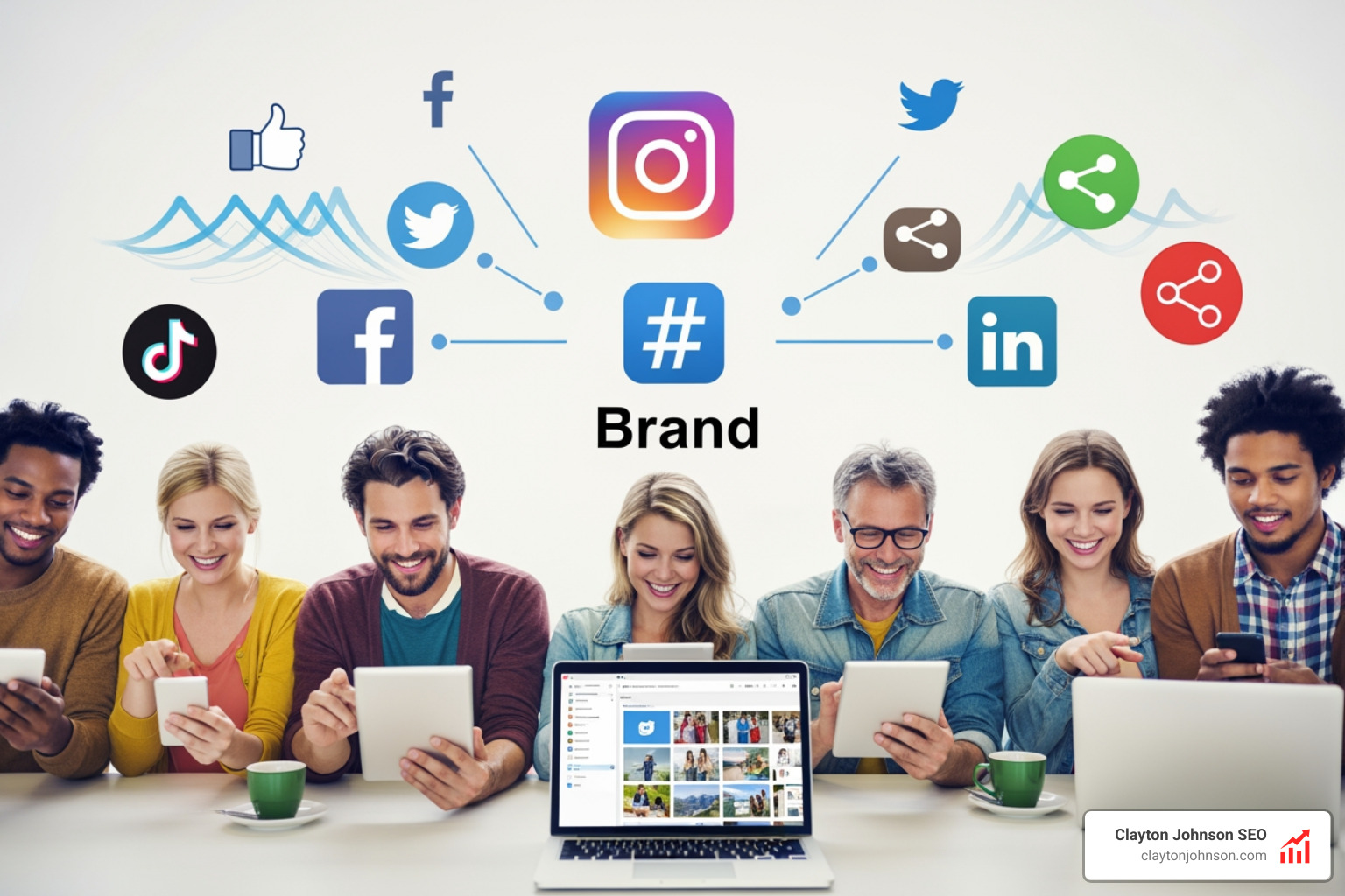 Viral TikTok style video frame showing a creator demonstrating a product with a "Watch till the end" caption and high engagement icons - social media brand awareness campaigns