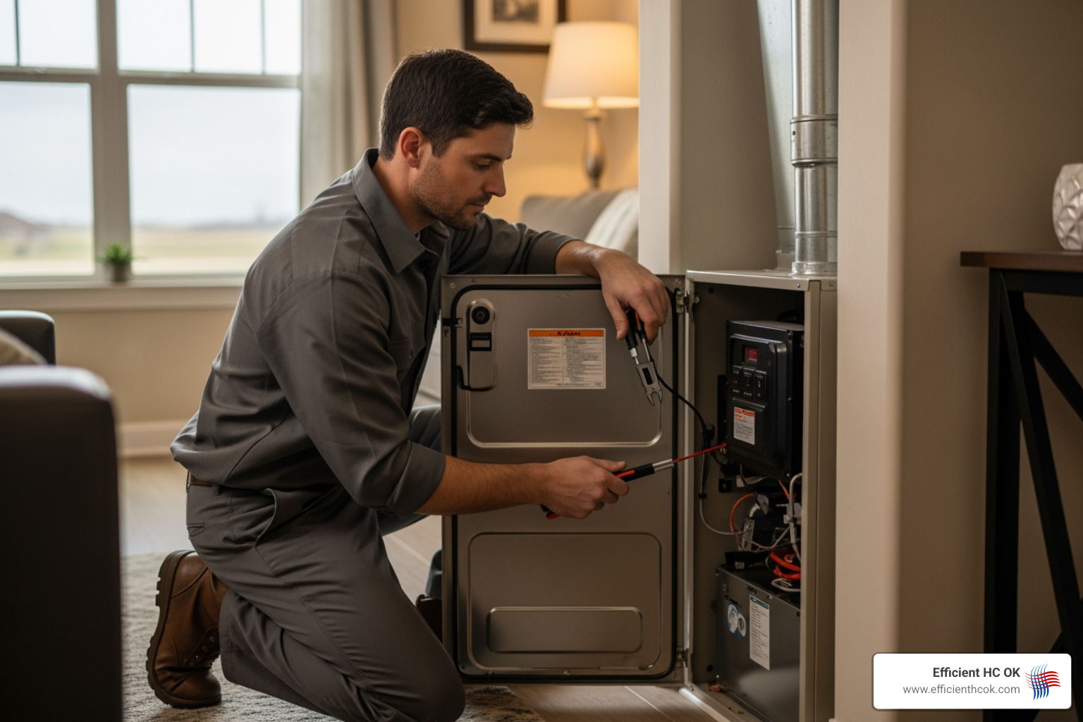 furnace troubleshooting in del city, ok