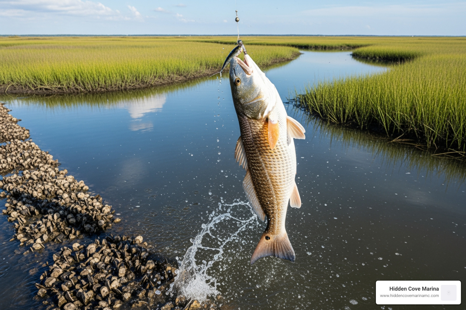 redfish catch in the Lowcountry marshes - charleston fishing tournaments redfish catch in the Lowcountry marshes - charleston fishing tournaments