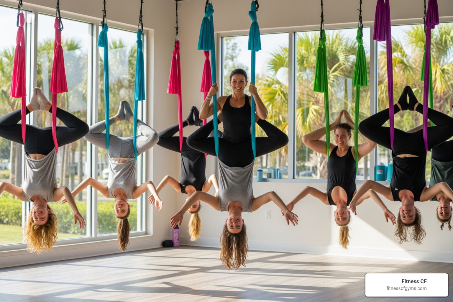 aerial yoga class Central Florida - Yoga classes Central Florida