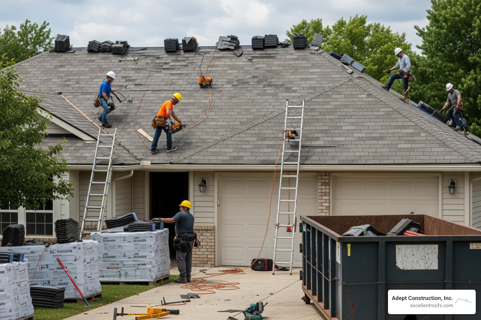 Comparison of 3-tab and architectural shingles showing thickness and texture differences - 1500 sq ft shingle roof cost Comparison of 3-tab and architectural shingles showing thickness and texture differences - 1500 sq ft shingle roof cost