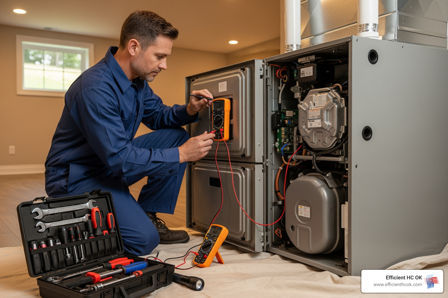 furnace repair service in bethany, ok