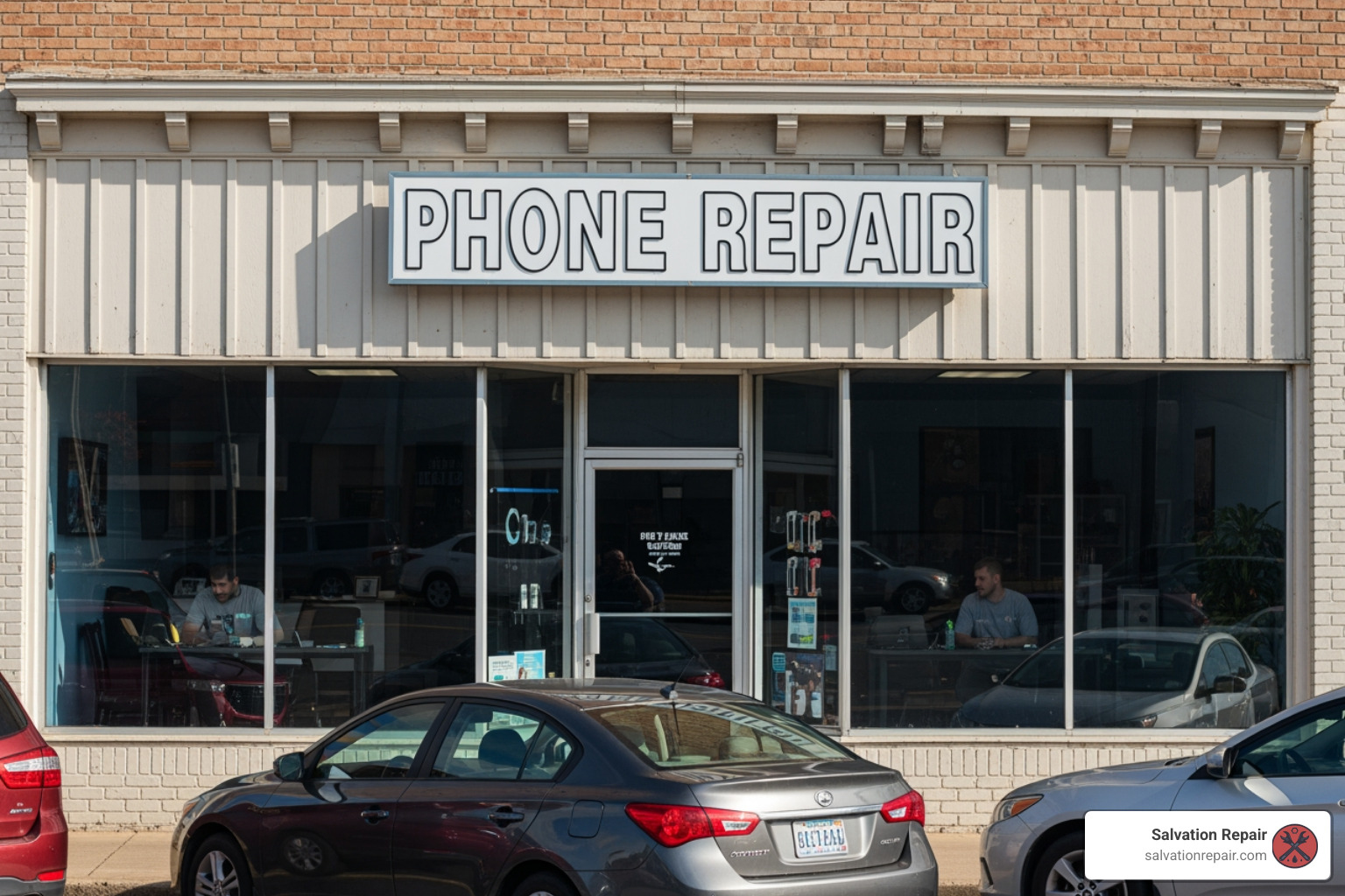 Local repair shop storefront in Laurel MS - iphone screen repair laurel ms