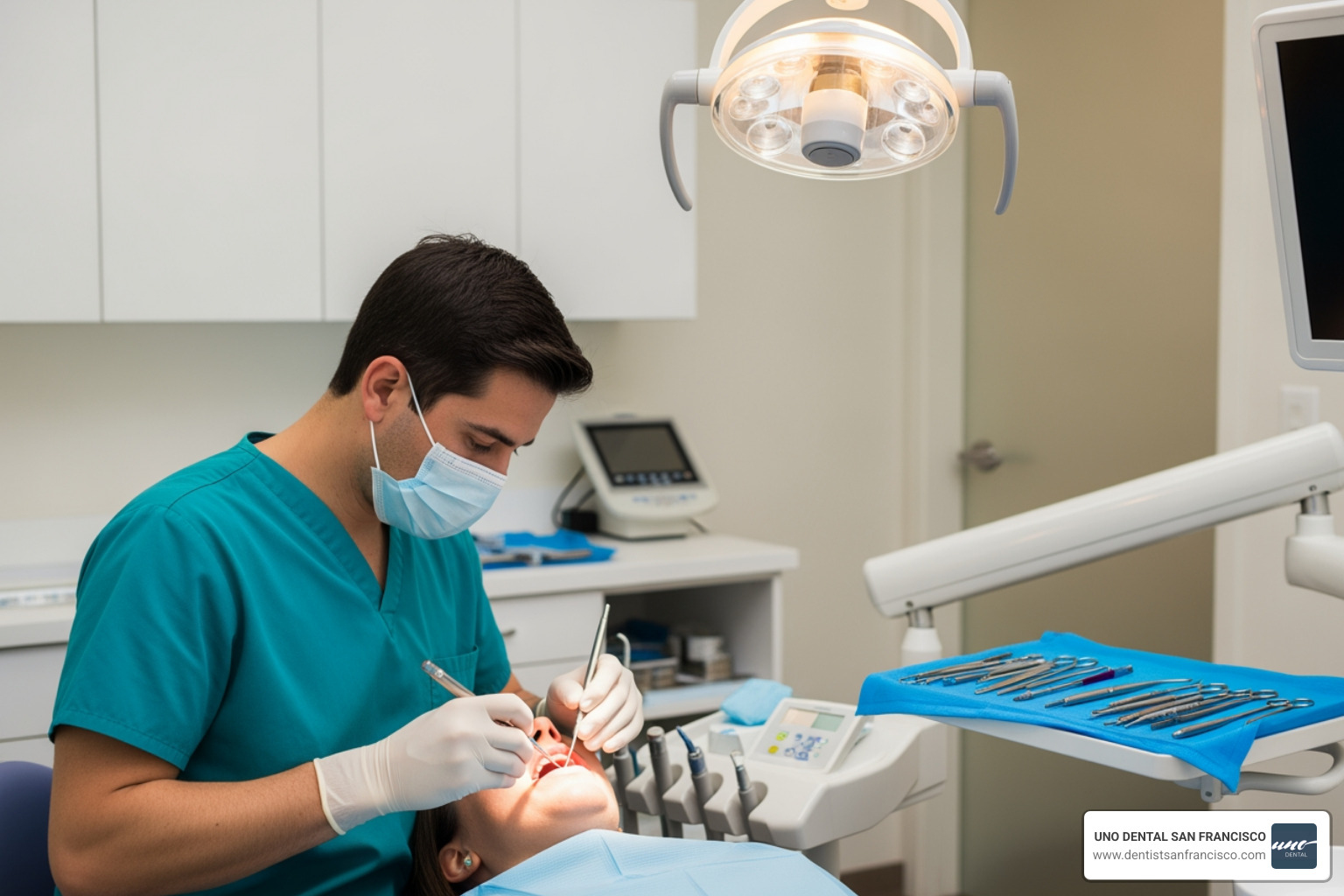 dentist performing All-on-4 surgery on a patient - all on 4 implants dentist performing All-on-4 surgery on a patient - all on 4 implants