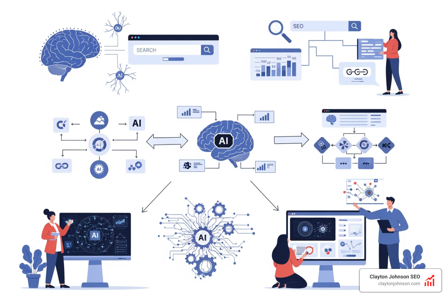 Visualizing keyword ranking distribution by subfolder to identify content gaps and optimization opportunities - implement ai seo workflows