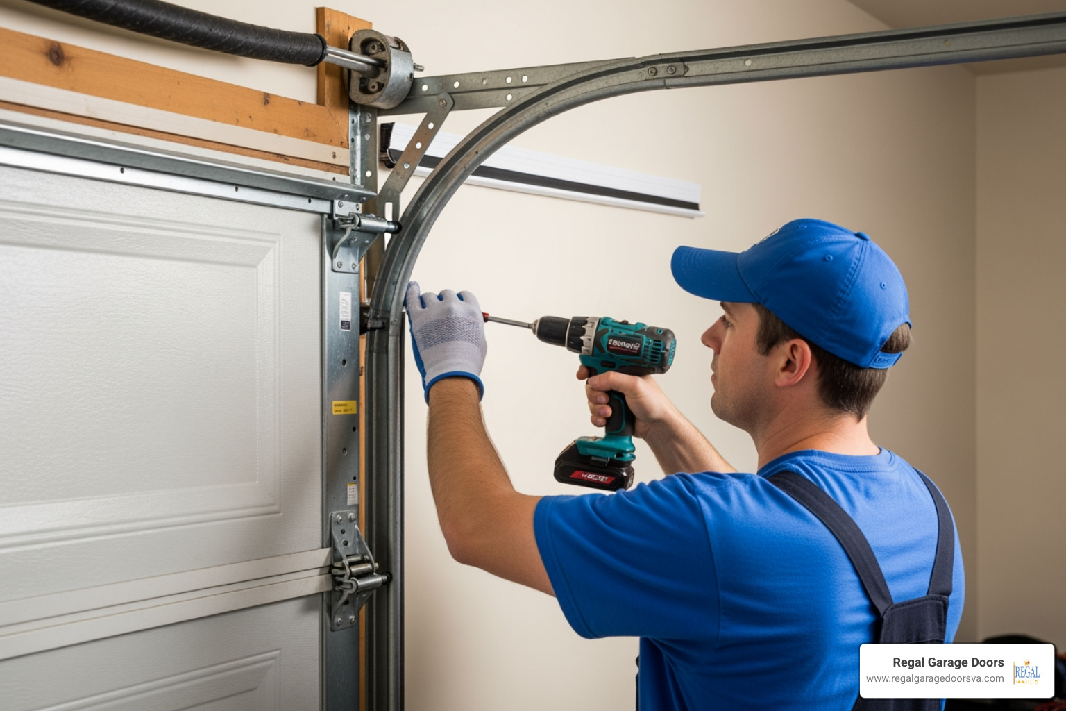 Diagram showing the correct installation order: 1. Top header seal, 2. Side jamb seals overlapping the top seal at the corners for a water-tight fit - installing garage door weather stripping side and top Diagram showing the correct installation order: 1. Top header seal, 2. Side jamb seals overlapping the top seal at the corners for a water-tight fit - installing garage door weather stripping side and top