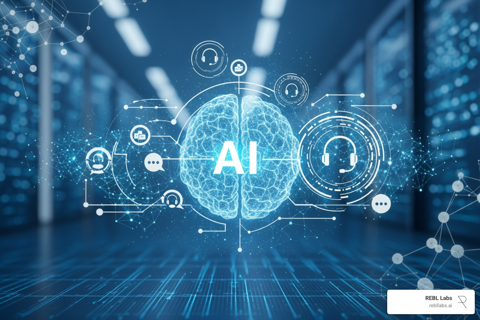 Technical layers of AI telephony showing the integration of SIP trunks, cloud processing, and CRM data enrichment - AI call routing system Technical layers of AI telephony showing the integration of SIP trunks, cloud processing, and CRM data enrichment - AI call routing system