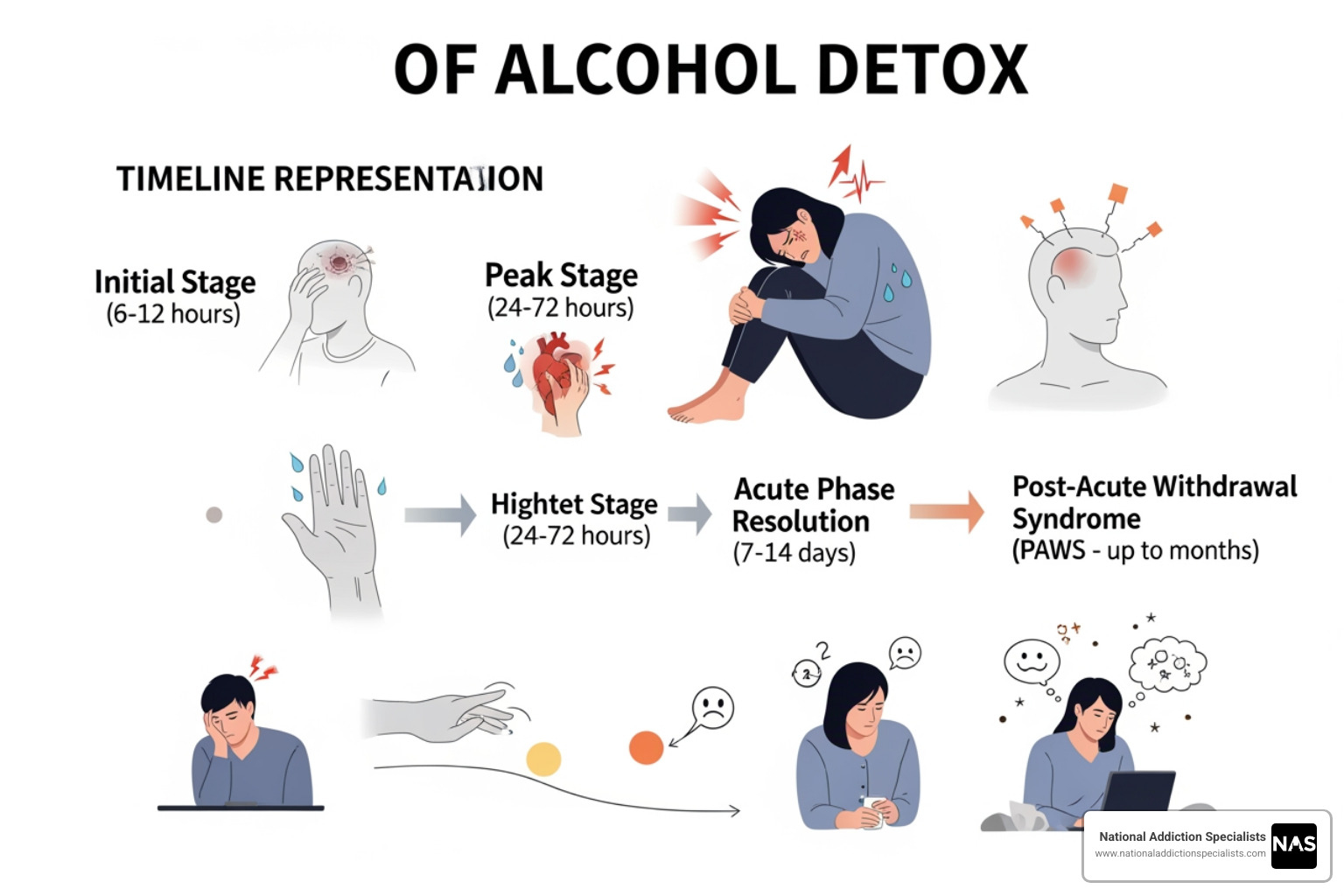 Stages of alcohol detox - alcohol withdrawal headache duration