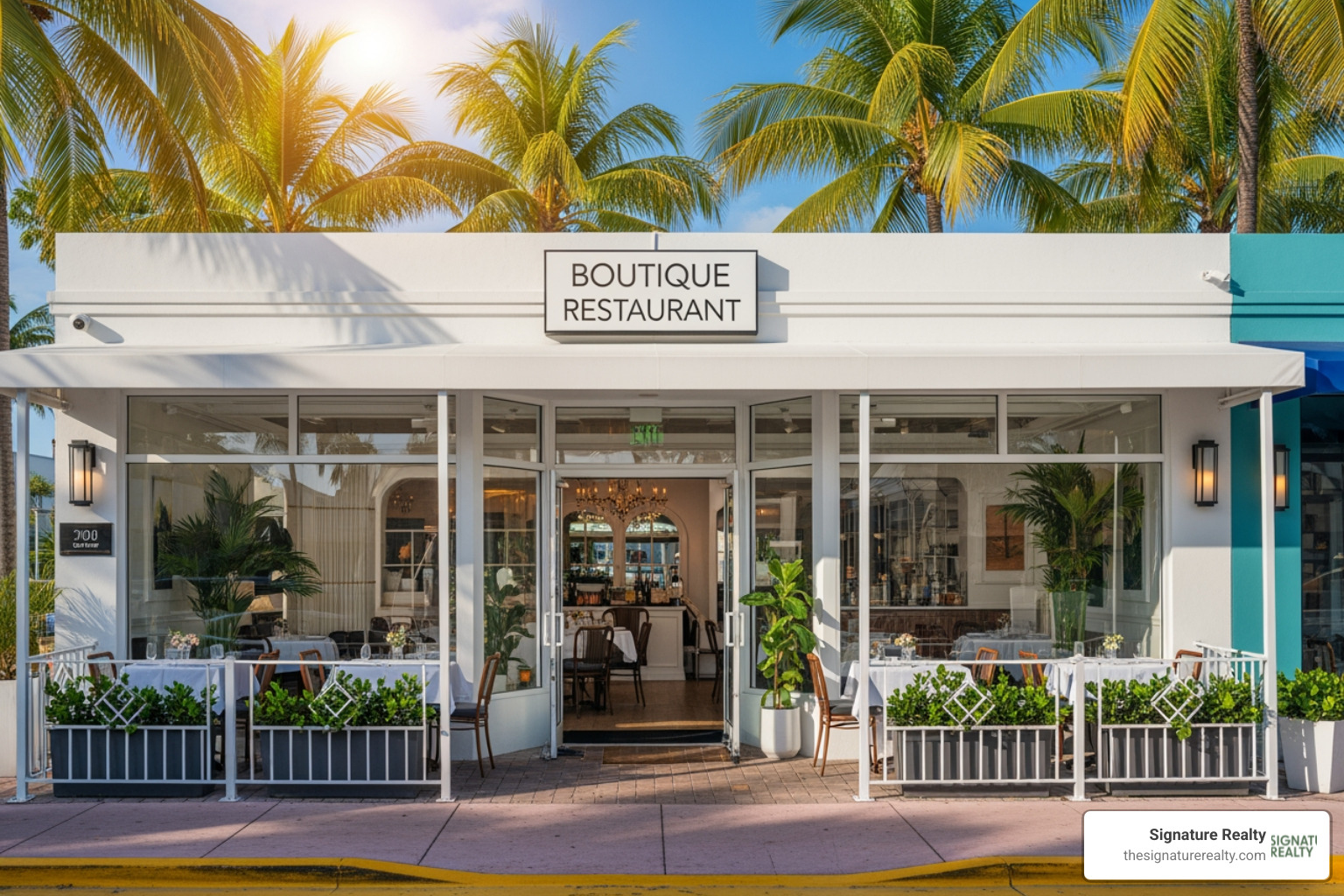 Small boutique restaurant storefront on Alton Road in Miami Beach - small restaurant space for rent miami Small boutique restaurant storefront on Alton Road in Miami Beach - small restaurant space for rent miami