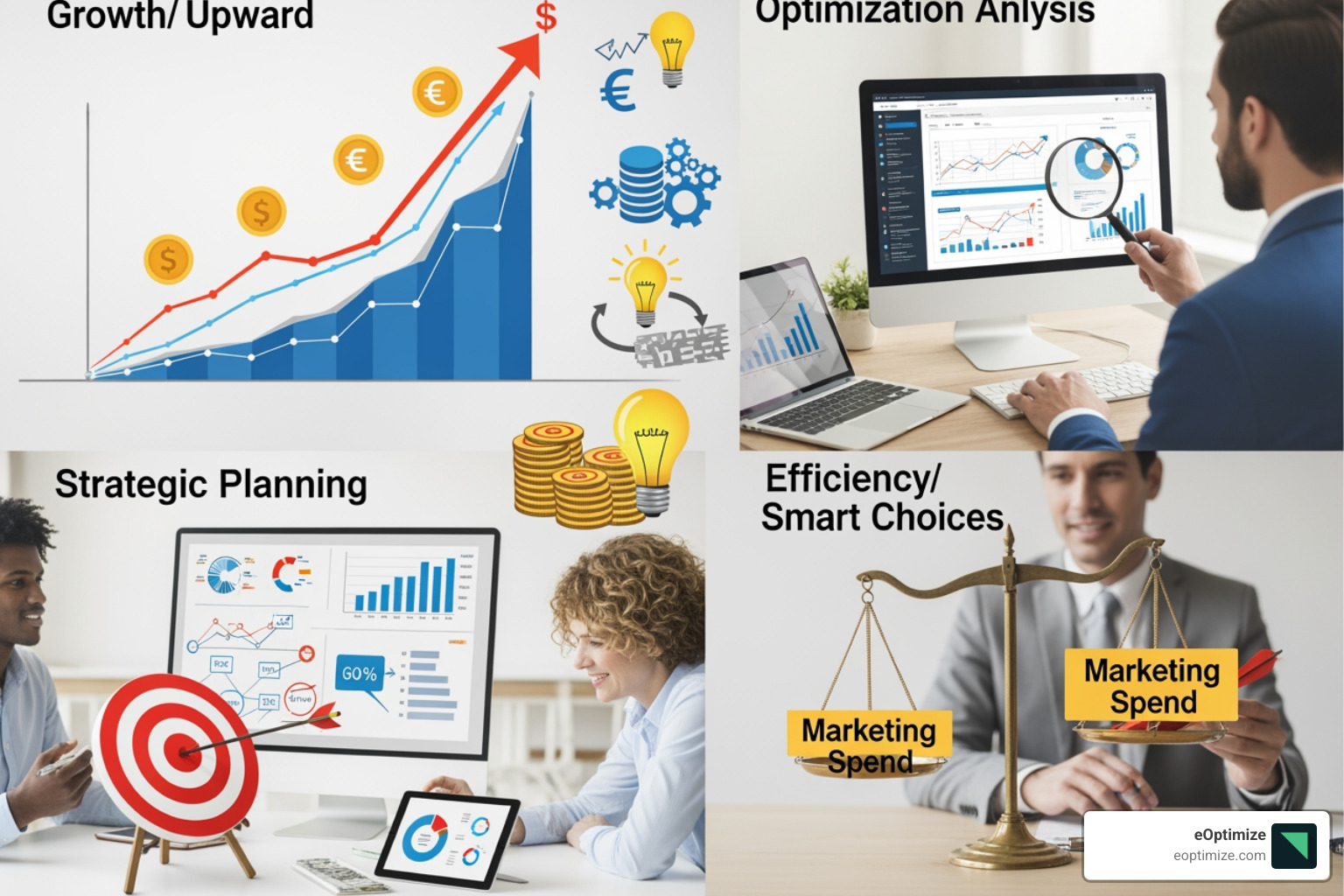 Marketing funnel showing the journey from awareness to conversion, highlighting where ROI leaks often occur in the middle and bottom stages - how to improve roi on marketing
