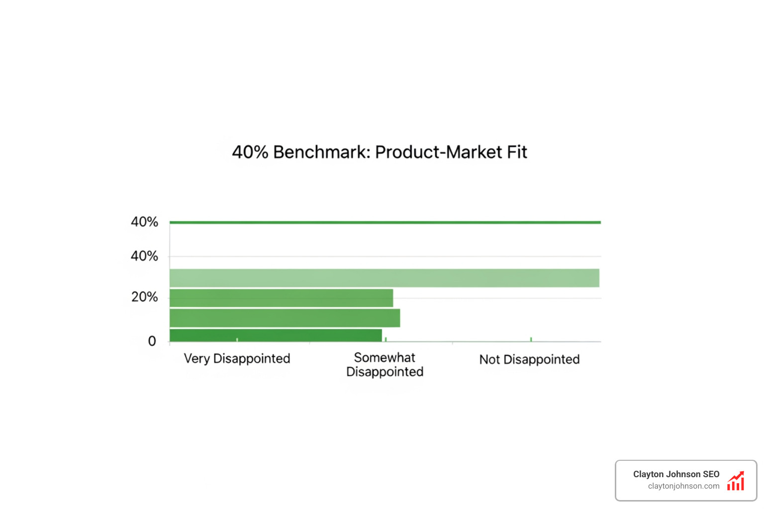 The 40 percent very disappointed benchmark for product market fit - product market fit survey questions The 40 percent very disappointed benchmark for product market fit - product market fit survey questions