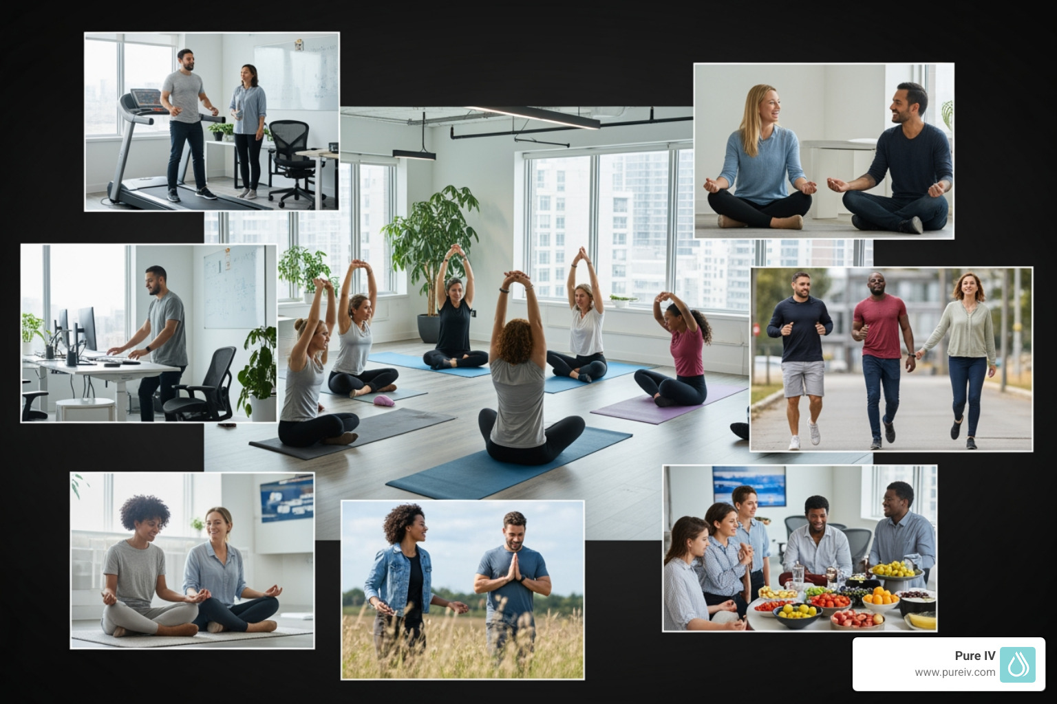 Data showing that 90% of employees who praise their company's wellness culture are satisfied with their jobs, compared to only 61% of those without such a culture - wellness programs for companies
