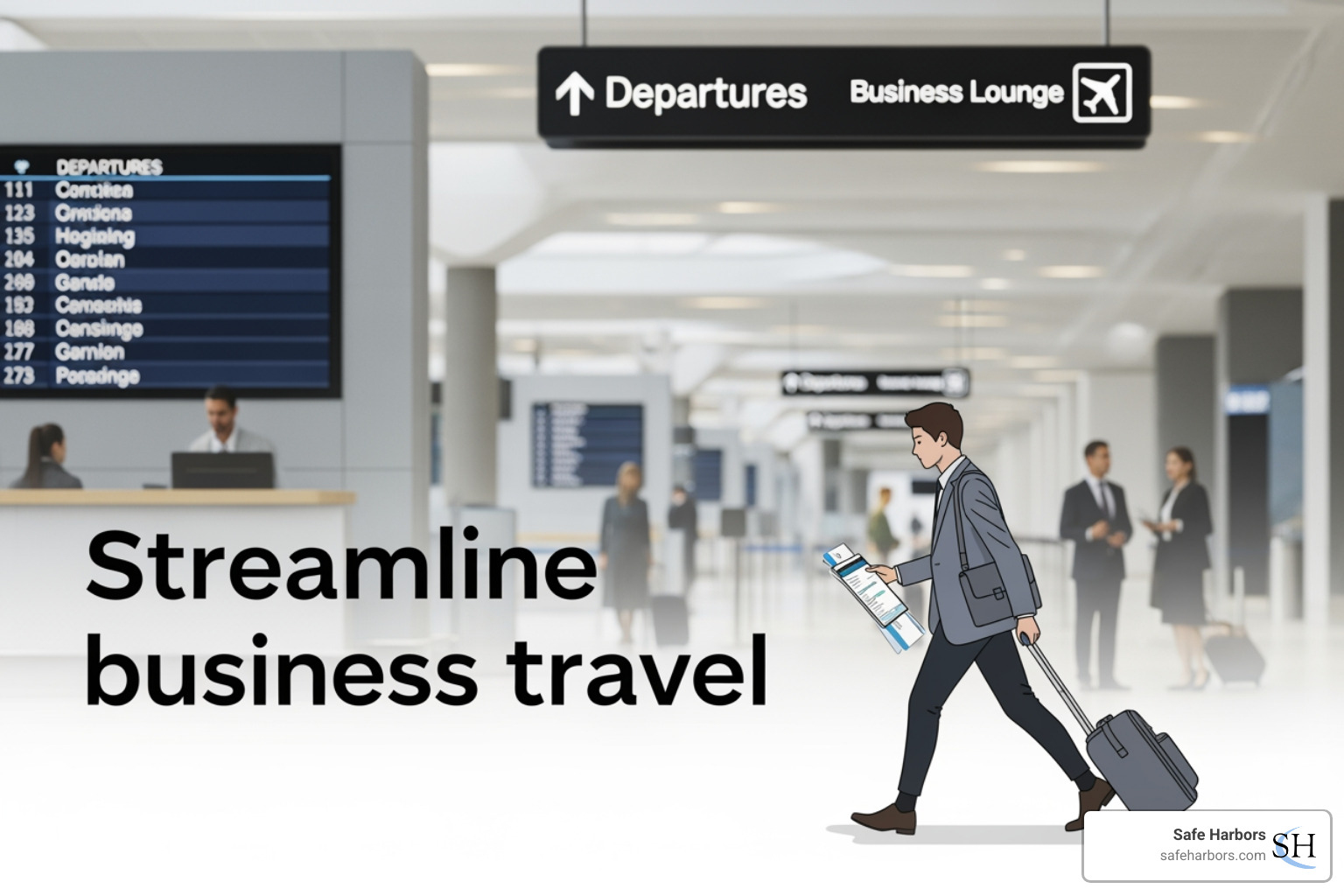 corporate team reviewing travel analytics - Streamline business travel corporate team reviewing travel analytics - Streamline business travel