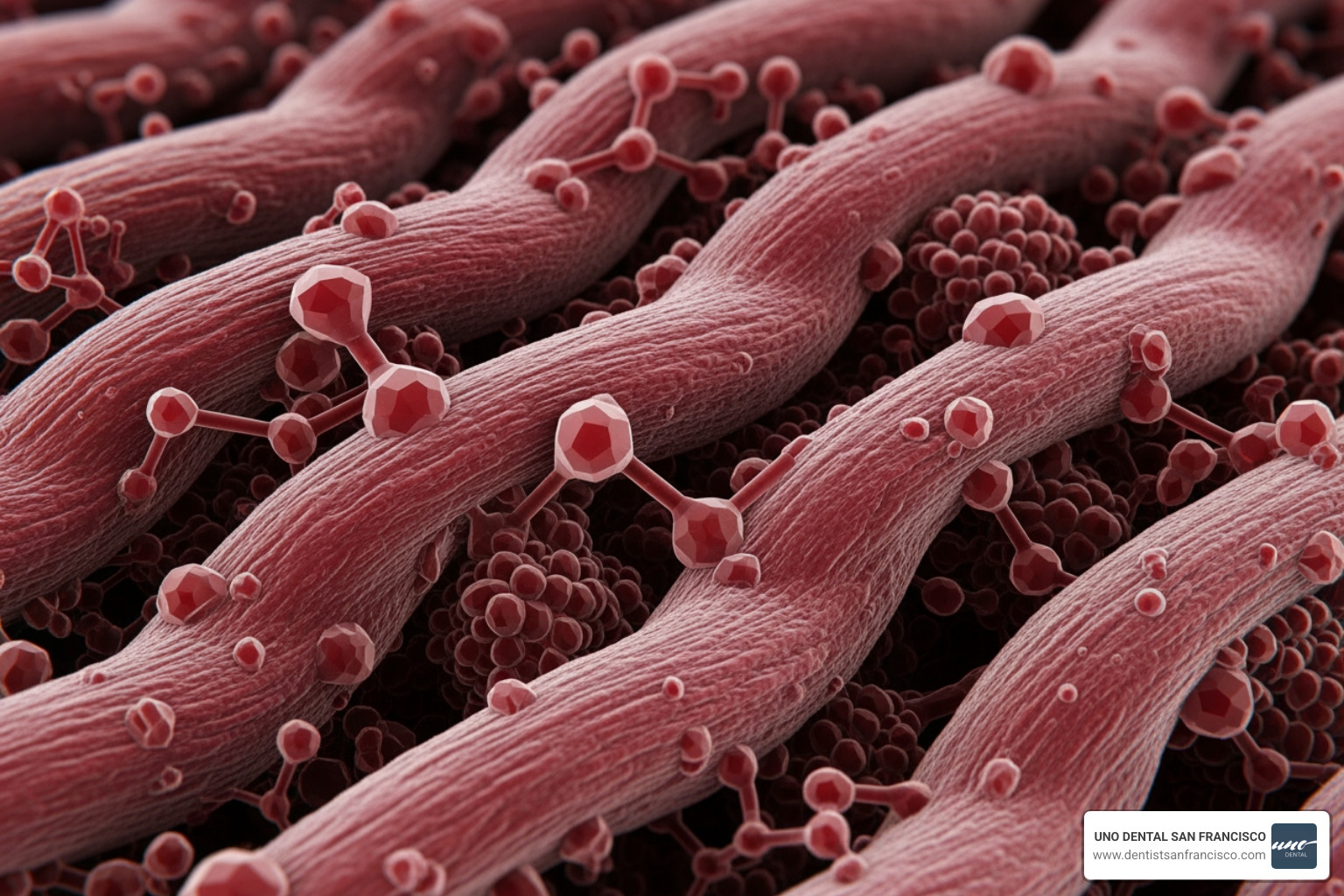 Microscopic view of wine molecules penetrating fabric fibers - red wine stain removal Microscopic view of wine molecules penetrating fabric fibers - red wine stain removal