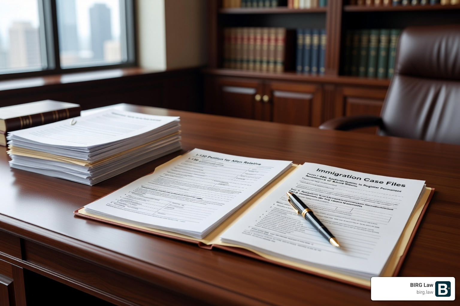 legal forms and a gavel representing the formal family immigration petition process - family immigration firm legal forms and a gavel representing the formal family immigration petition process - family immigration firm