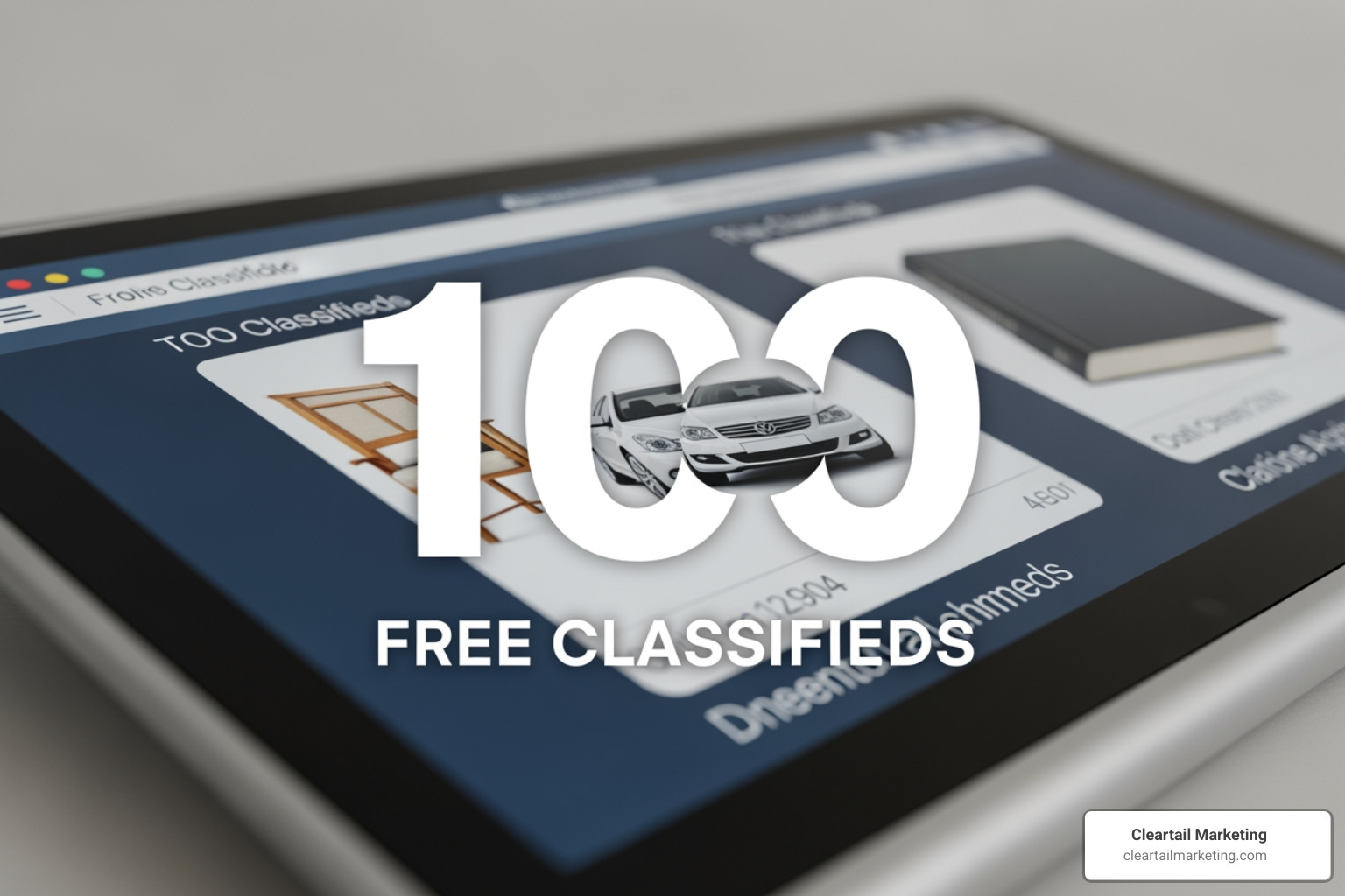 Digital marketing strategy showing growth and connection - 100 free classifieds