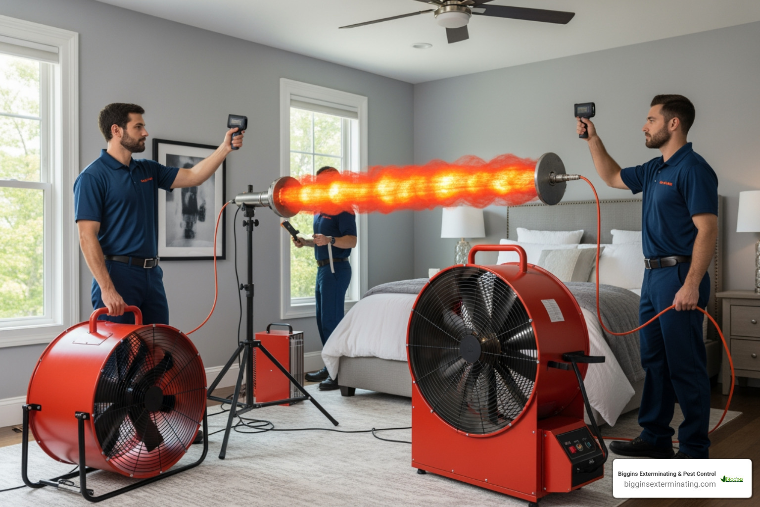 bed bug heat treatment Dracut